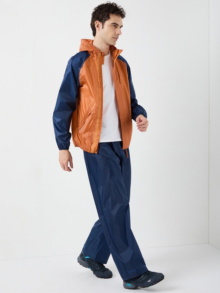 Wildcraft Men 2 Tone Bag Pro Rain Coat Cheater Suit  (43136/7)