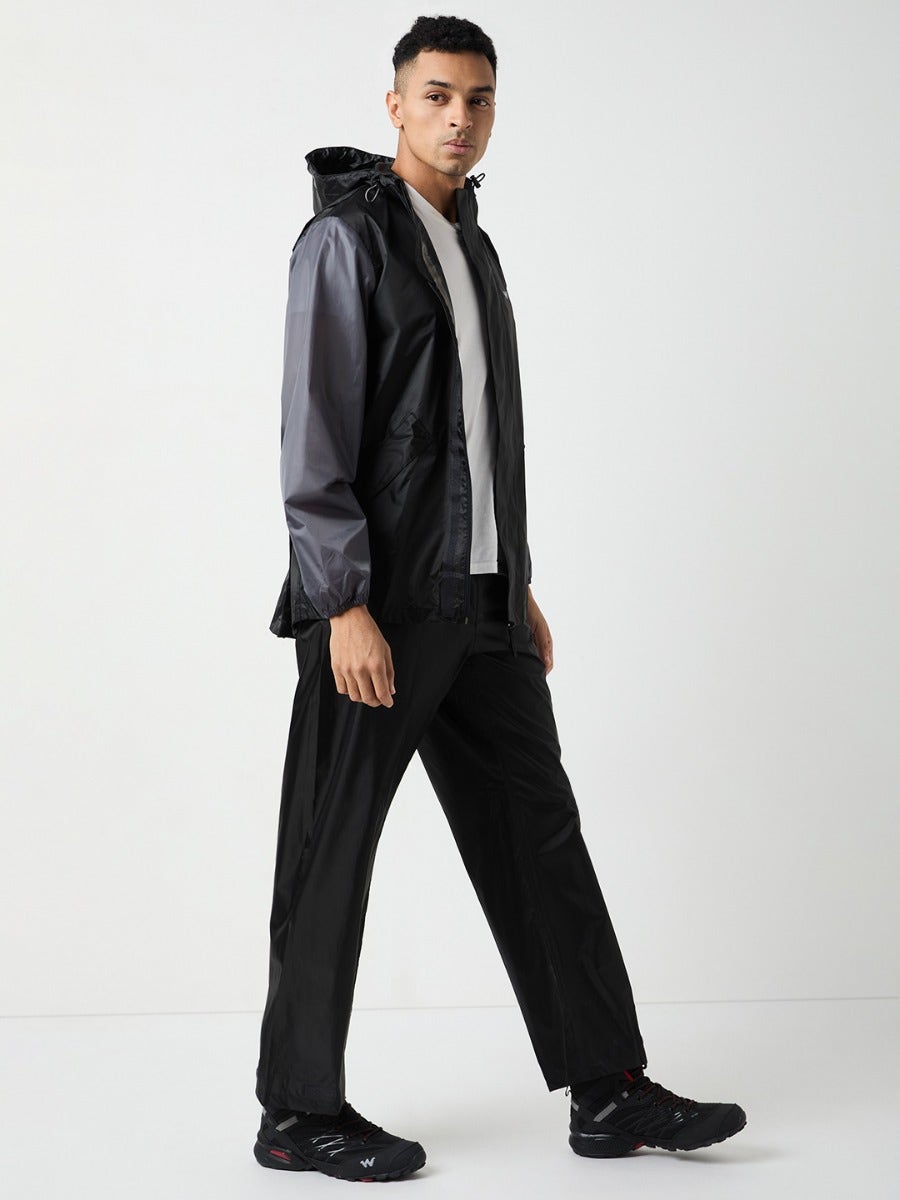 Wildcraft Men 2 Tone Bag Pro Rain Coat Cheater Suit  (43136/7)