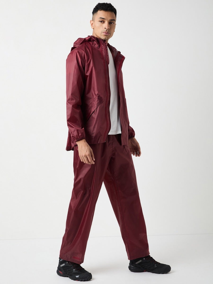 Wildcraft Men 2 Tone Bag Pro Rain Coat Cheater Suit  (43136/7)