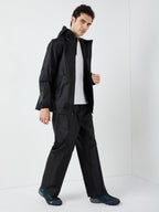Wildcraft Men 2 Tone Bag Pro Rain Coat Cheater Suit  (43136/7)