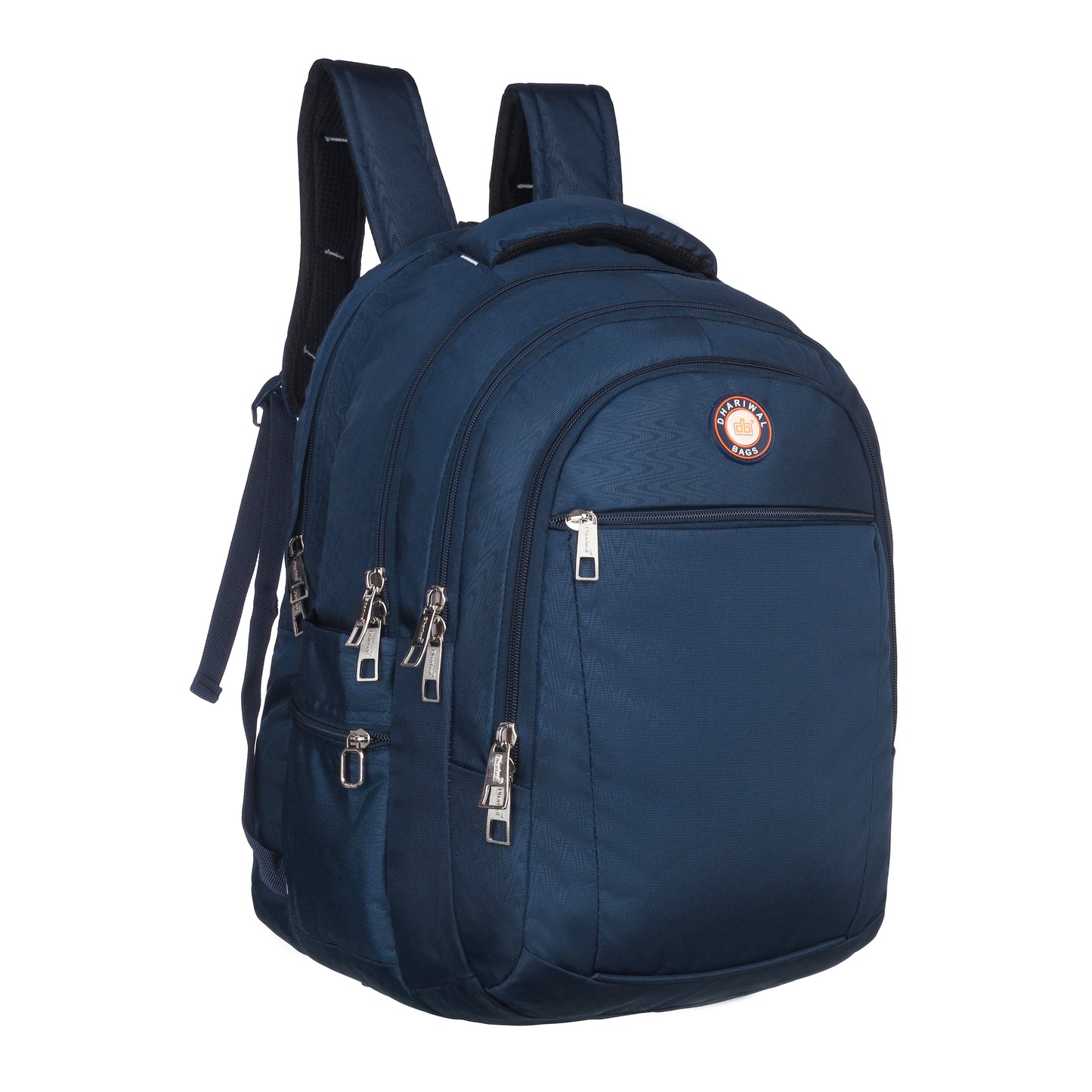 धारीवाल यूनिसेक्स ड्यूल कम्पार्टमेंट लैपटॉप बैकपैक रेन कवर के साथ 51L LB-106