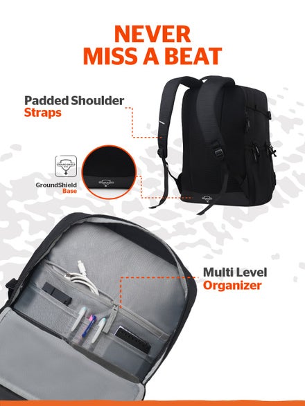 Wildcraft Drifter 45 L Laptop Backpack With RainCover for Men & Women