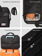 uppercase 14L Omega 03 Professional Laptop Messenger Bag | up to 15.6''| 3x More Water Resistant