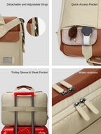 uppercase 14L Omega 03 Professional Laptop Messenger Bag | up to 15.6''| 3x More Water Resistant