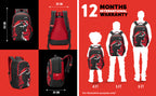 Skybags KYRO 02 SCBP KATANA RED BLACK-36L