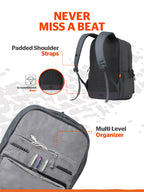 Wildcraft Ranger 45 L Laptop Backpack With RainCover for Men & Women