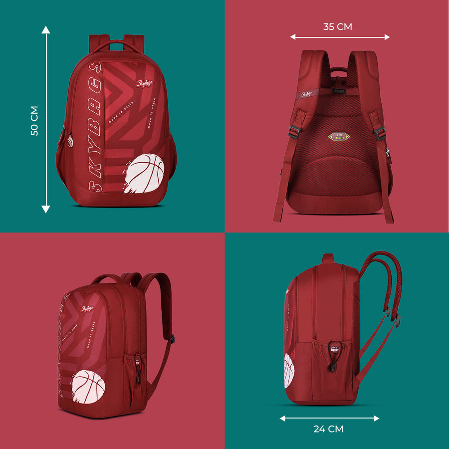 Skybags KLAN V2 SCBP BASKETBALL-38l