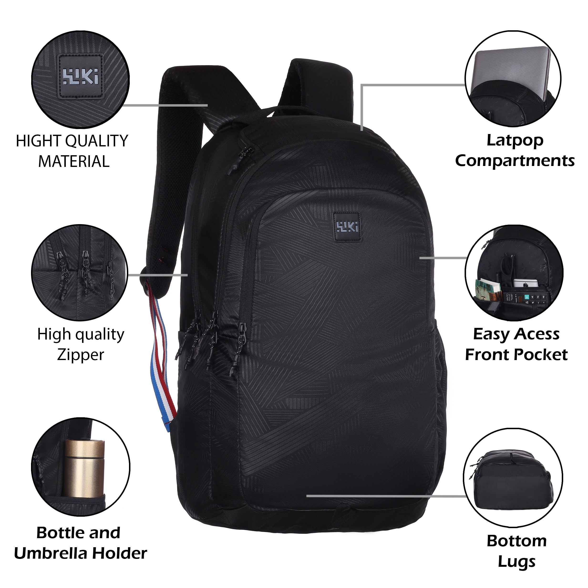Wildcraft Wiki Streek 2 Laptop Backpack 30 L  College | School | Office& Travel Bag For Men And Women