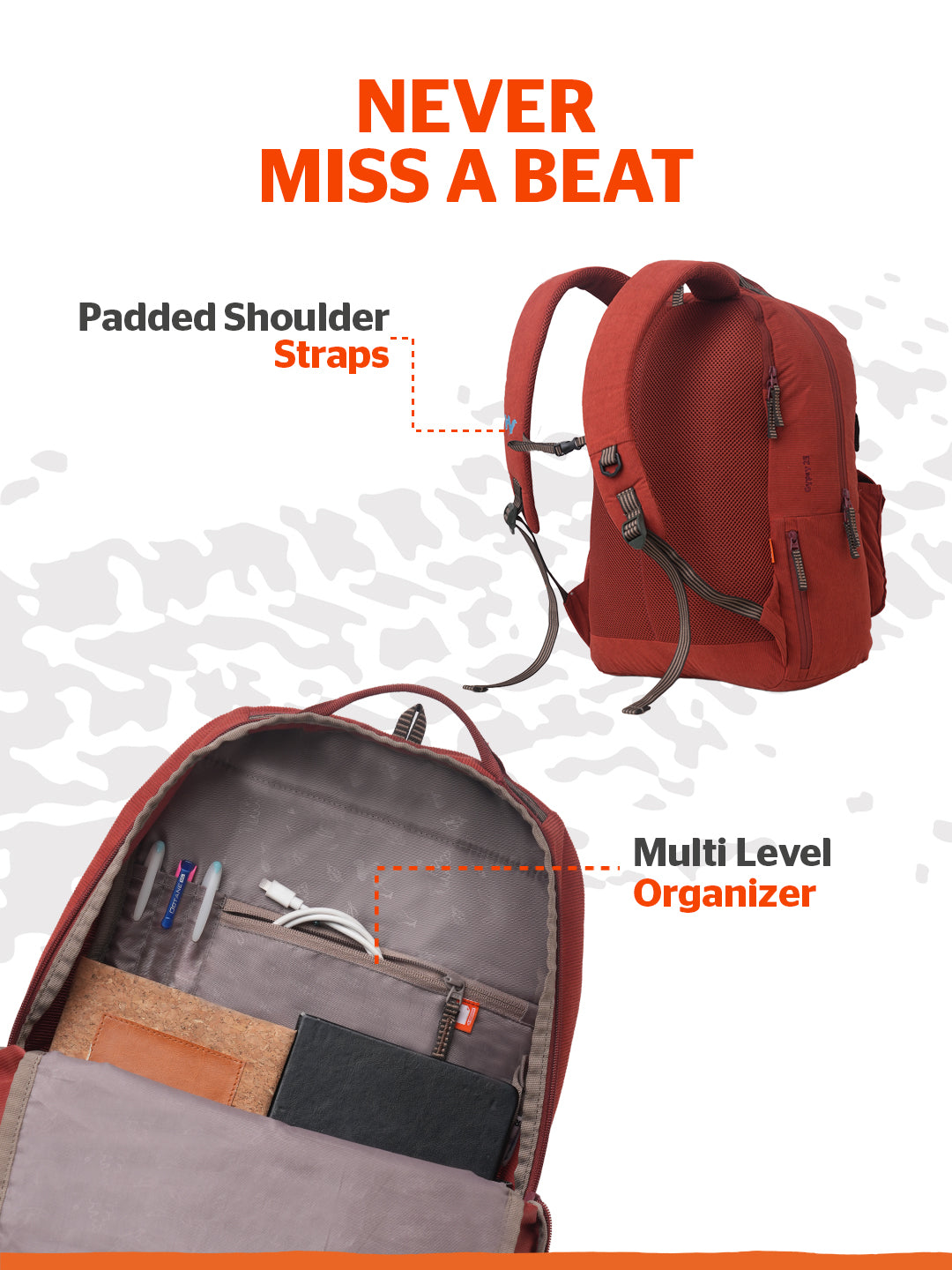 Wildcraft Gypsy 25L Laptop  Backpack Bag for Men & Women