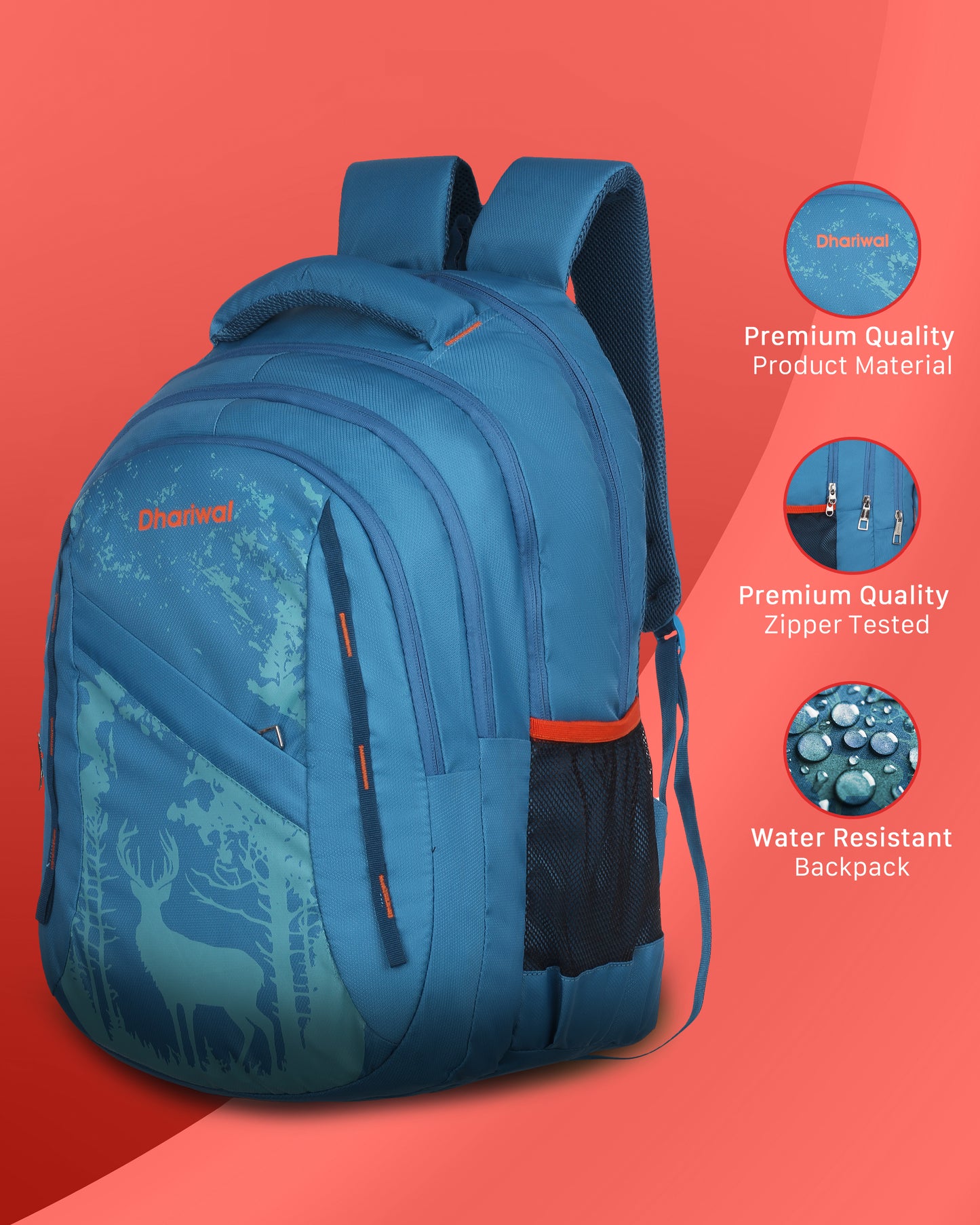 Dhariwal bags Casual/School/College/Office Bag BP-250 40 L Backpack