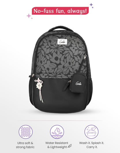 Genie Eleanor Backpack For Girls |19 Inch-40 Litres