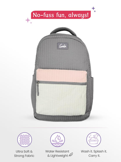 Genie Snuggle  Backpack For Girls |19 Inch-36 Litres