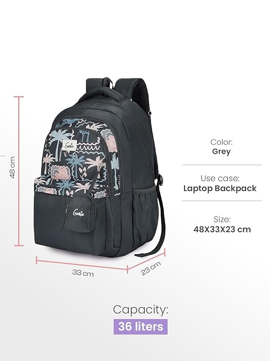 Genie Mirana Backpack For Girls |19 Inch-36 Litres