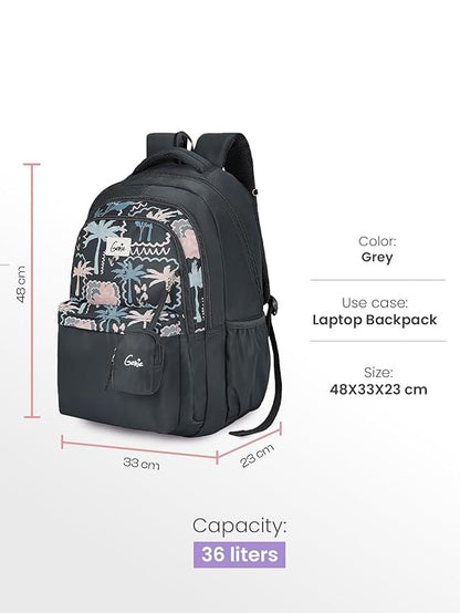 Genie Mirana Backpack For Girls |19 Inch-36 Litres