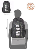 Wildcraft Atlas 45 LP Backpack-Black