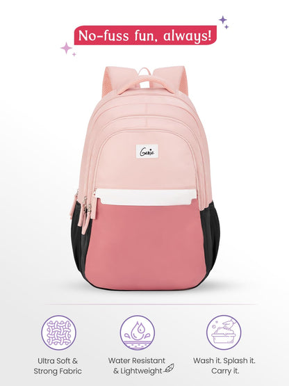 Genie Vibecheck Backpack For Girls |19 Inch-36 Litres
