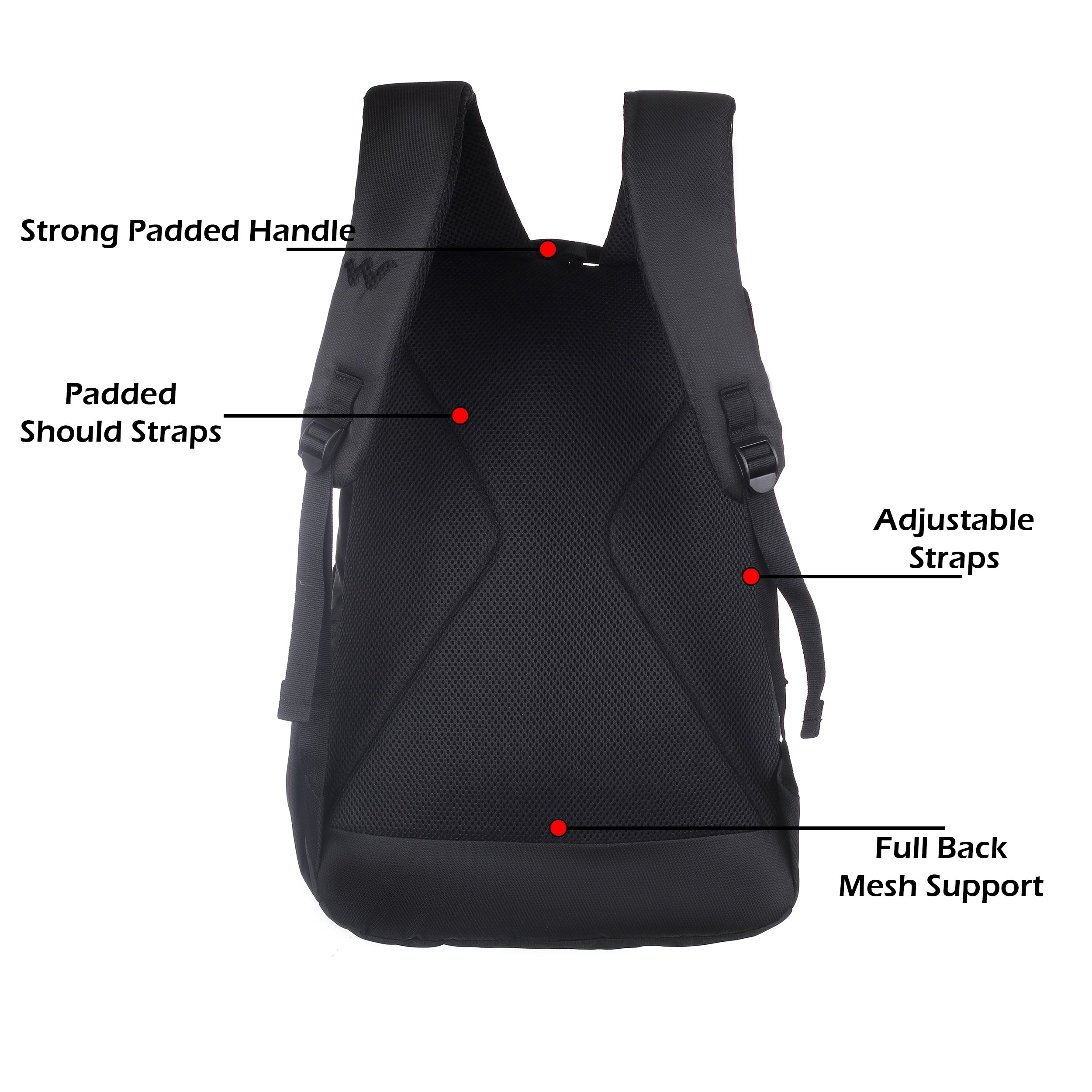 Wildcraft Atlas 40 Nylon backpack Ideal for school, college, office & travel bag for men And women