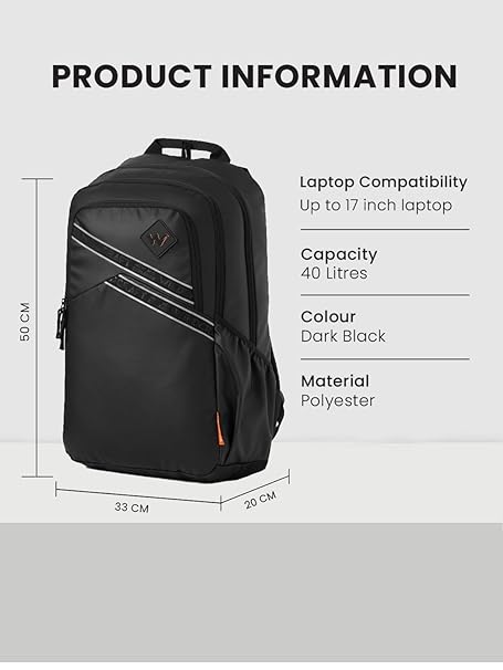 Dark Edition 40L Pro Laptop Backpack
