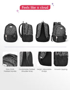 Genie Eleanor Backpack For Girls |19 Inch-40 Litres