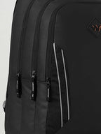 Wildcraft 3 Compartments Dark Edition 45 L PBP Backpack, Black