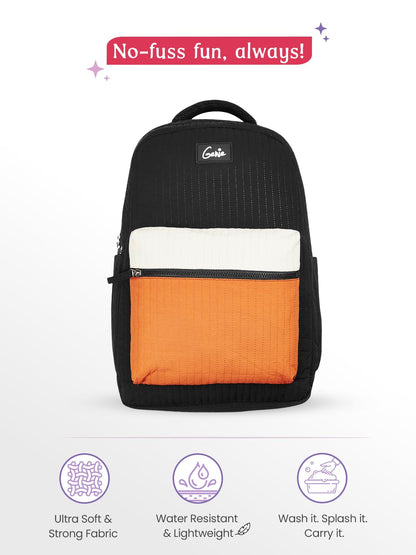 Genie Snuggle  Backpack For Girls |19 Inch-36 Litres