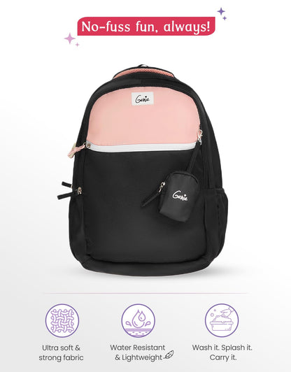 Genie Twist Backpack For Girls |19 Inch-40 Litres