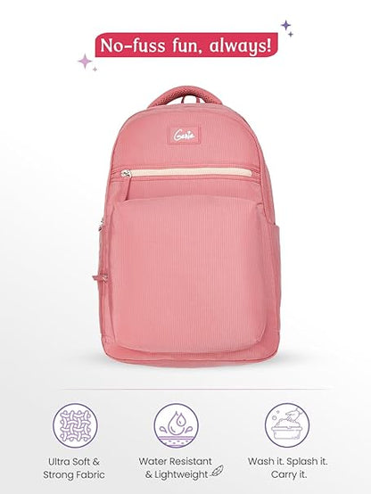 Genie Rue Laptop Backpack For Girls |19 Inch-36 L