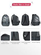 Genie Mirana Backpack For Girls |19 Inch-36 Litres