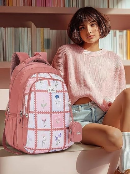 Genie Liora College Backpack For Girls |19 Inch -36 L