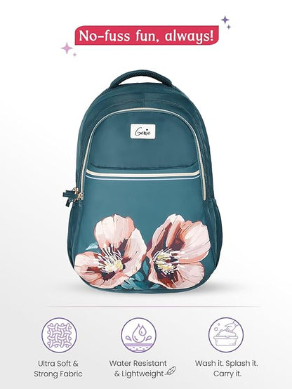 Genie Evepetal Laptop Backpack  For Girls |19 Inch-36 L
