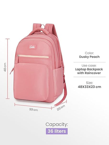 Genie Rue Laptop Backpack For Girls |19 Inch-36 L