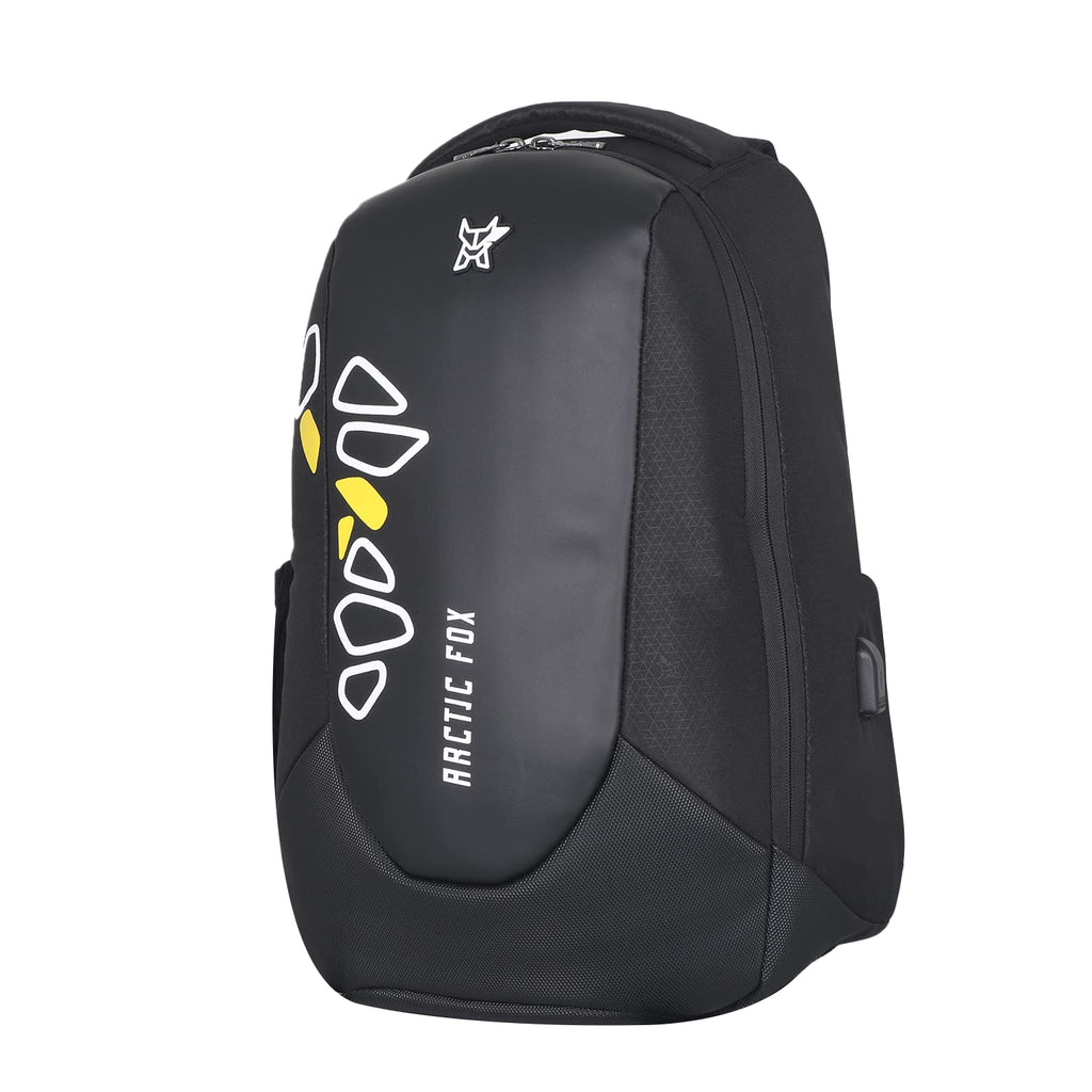 Arctic Fox Stone Alarm Zipper System | Anti-Theft Backpack with USB Charging Port | 15.5 Inch Laptop Bag