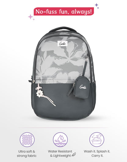 Genie Petone Backpack For Girls |19 Inch-40 Litres