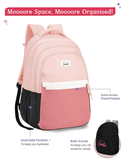 Genie 36 L Vibecheck Laptop Backpack |19 Inch - Ash Green