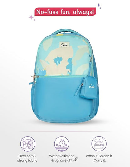 Genie Sketch Laptop Backpack For Girls|19 Inch-40 Litres