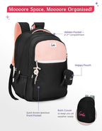 Genie Twist Backpack For Girls |19 Inch-40 Litres