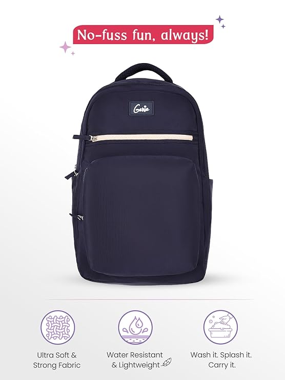 Genie Rue Laptop Backpack For Girls |19 Inch-36 L