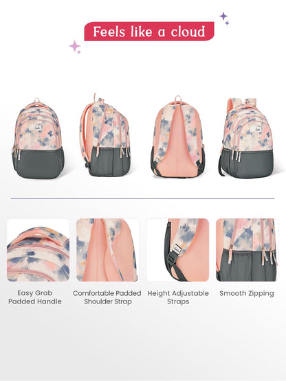 Genie Serena Backpack For Girls |19 Inch-36 Litres