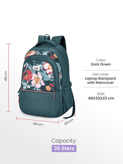 Genie Diasora  Laptop School Backpack For Girls |19 Inch -36 L