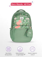 Genie Mirana Backpack For Girls |19 Inch-36 Litres