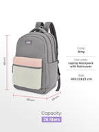 Genie Snuggle  Backpack For Girls |19 Inch-36 Litres