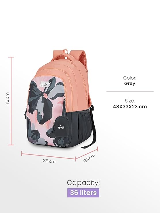 Genie 36 L Nightfern Backpack For Girls |19 Inch - Blue