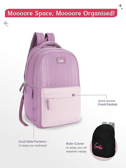 Genie Quillet  Laptop Backpack  For Girls |19 Inch-36 L