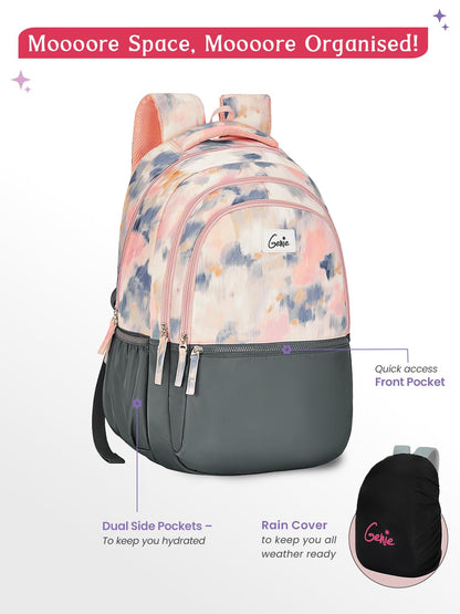 Genie Serena Backpack For Girls |19 Inch-36 Litres
