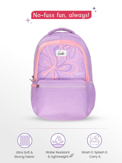 Genie Rosalin Backpack For Girls |19 Inch-36 Litres