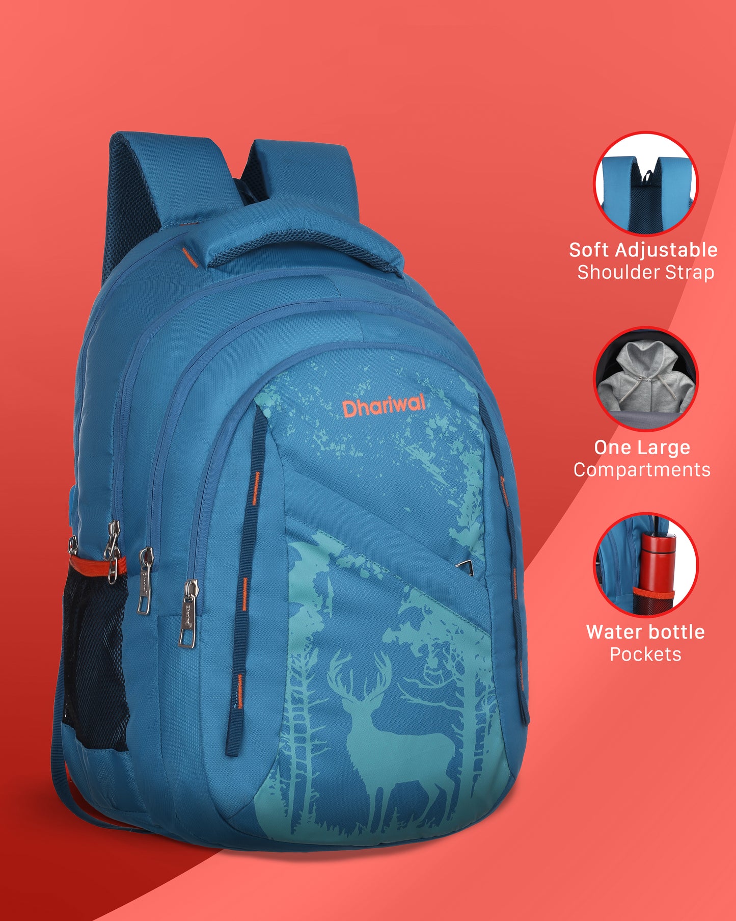 Dhariwal bags Casual/School/College/Office Bag BP-250 40 L Backpack