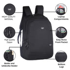 Wildcraft Atlas 40 Nylon backpack Ideal for school, college, office & travel bag for men And women