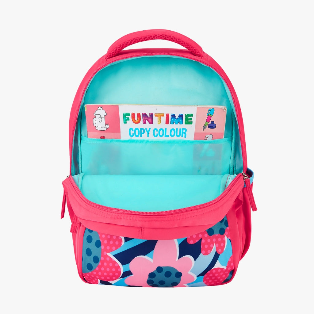 Genie Fluffy 20L Kids Backpack With Comfortable Padding