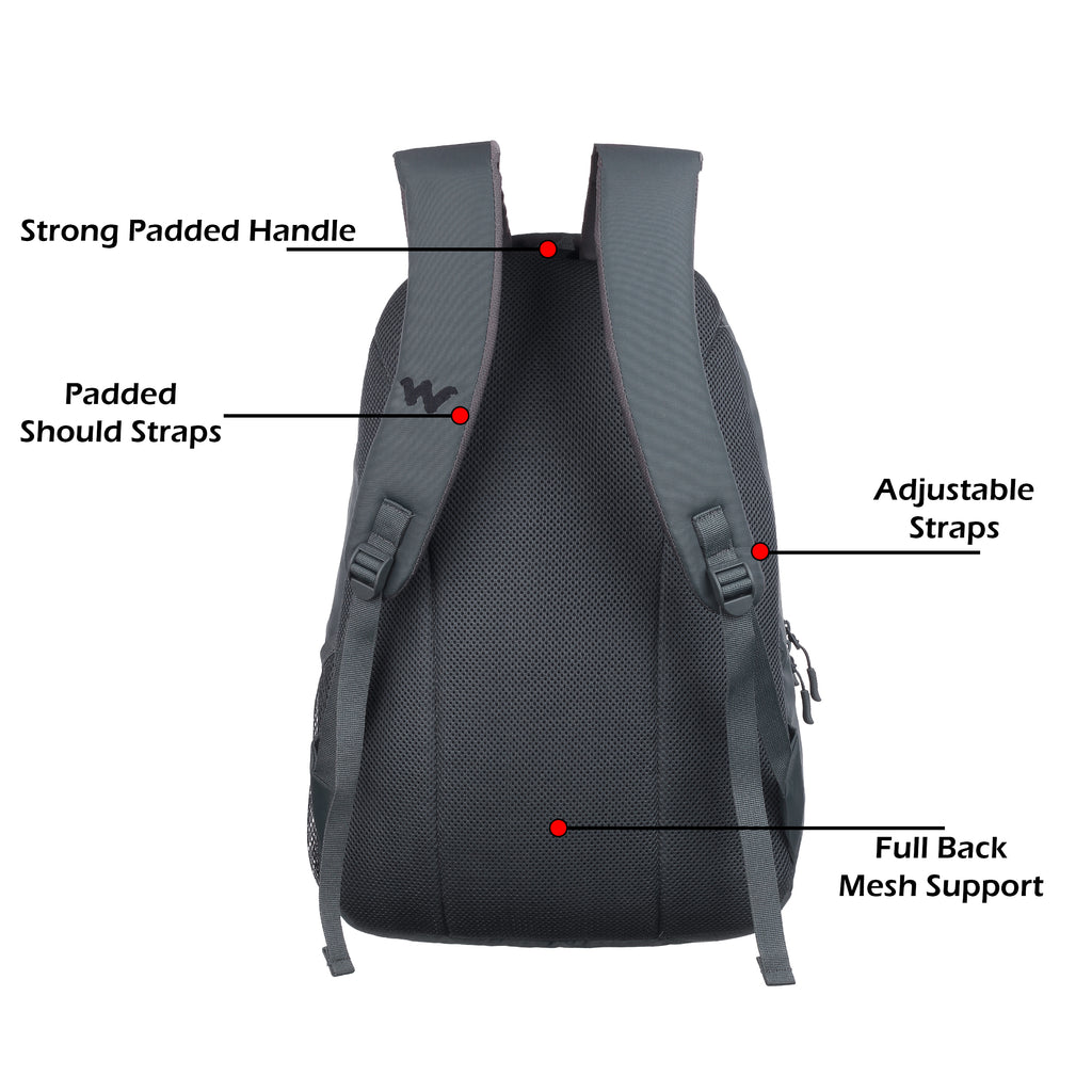 Wildcraft Power Laptop Backpack 28L Bag For Men & Women