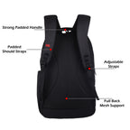 Wildcraft Polyester Shades 3 Laptop Backpack for Travel Gym & Office  for Men & Women-41 L